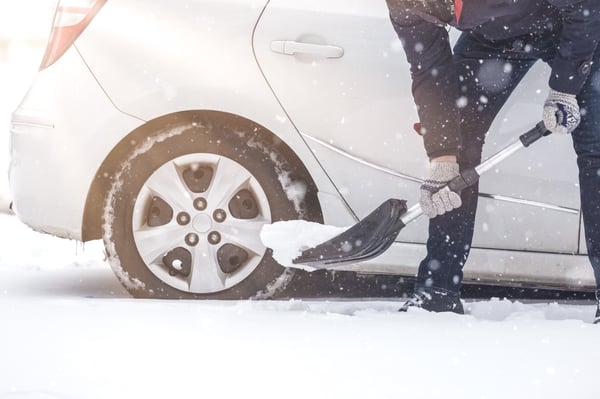 Shovelling Out of Snow-min